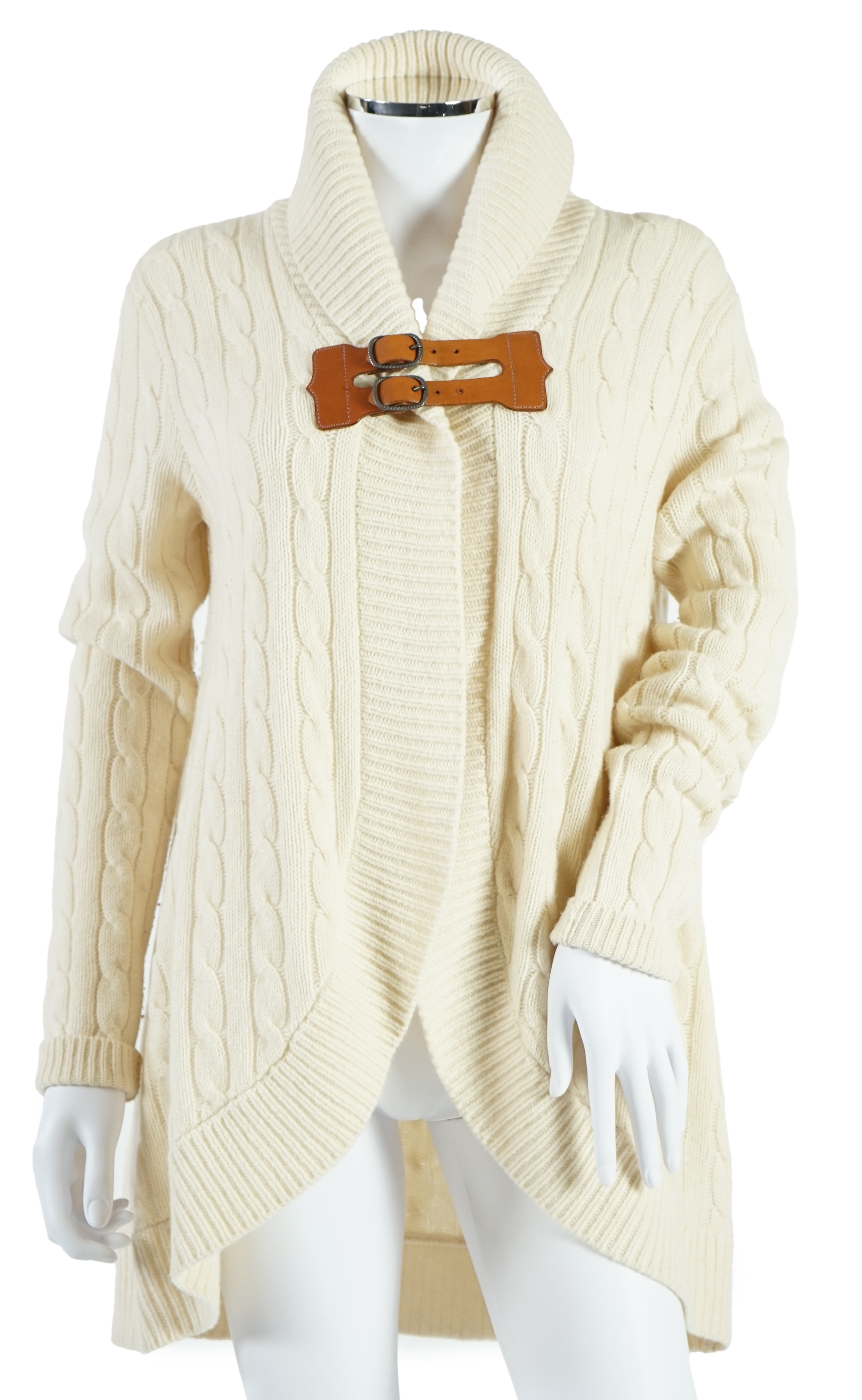 Three lady's Ralph Lauren cardigans. Proceeds to Happy Paws Puppy Rescue